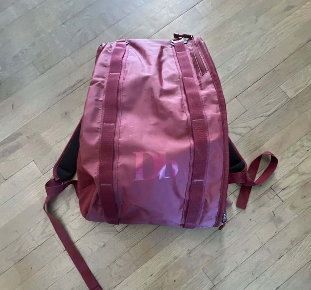 Db The Base 15L Backpack in Crimson Red